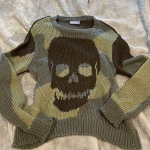 Wooden Ships Skull Sweater
